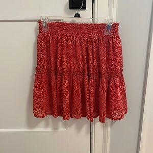 Red Polka Dot Skirt